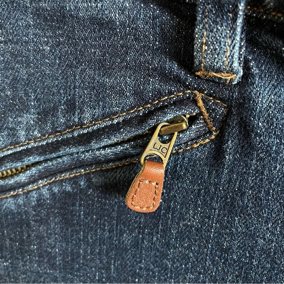 Lauren Ralph Lauren Skinny Jeans Women’s 8 Blue Mid Rise Ankle Zipper Pocket - Picture 4 of 14